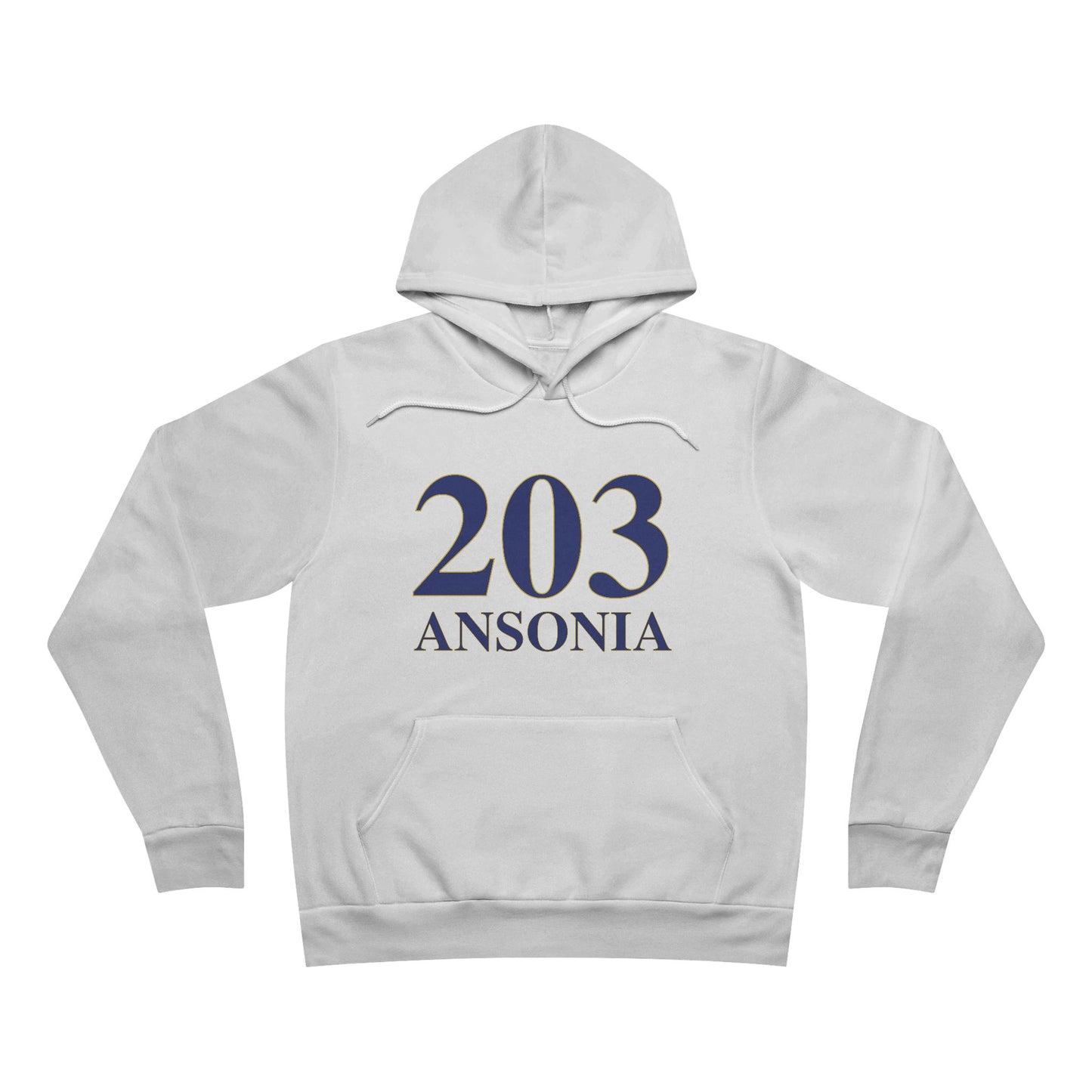 203 Ansonia Unisex Sponge Fleece Pullover Hoodie