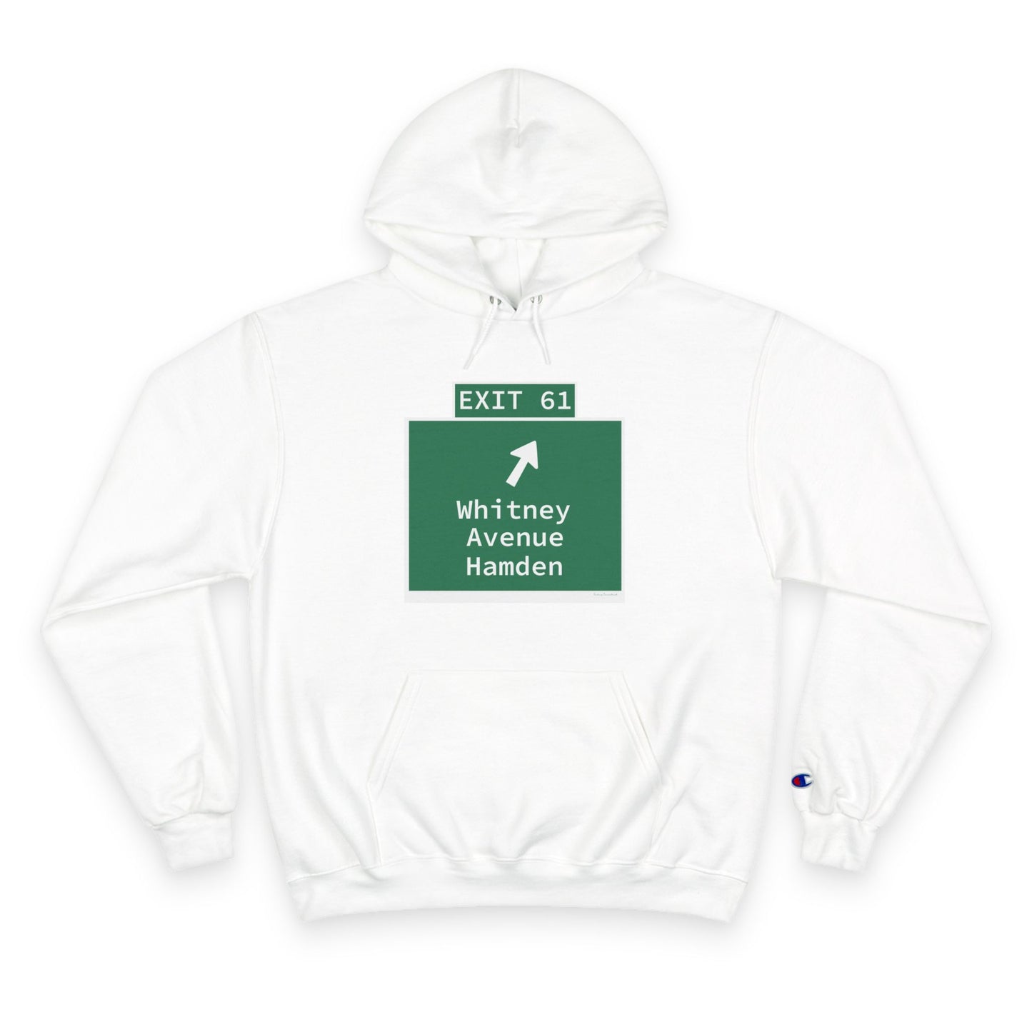 Vintage WCP Exit 61 Sign Champion Hoodie