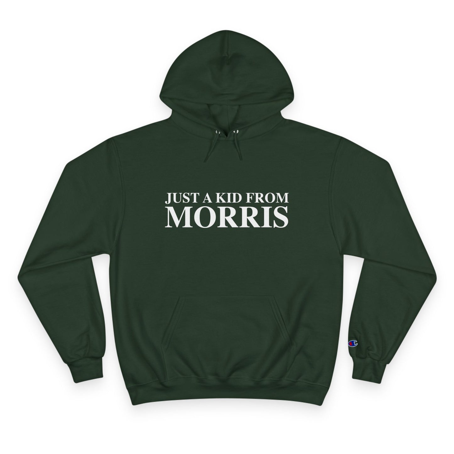 Just a kid from Morris Champion Hoodie