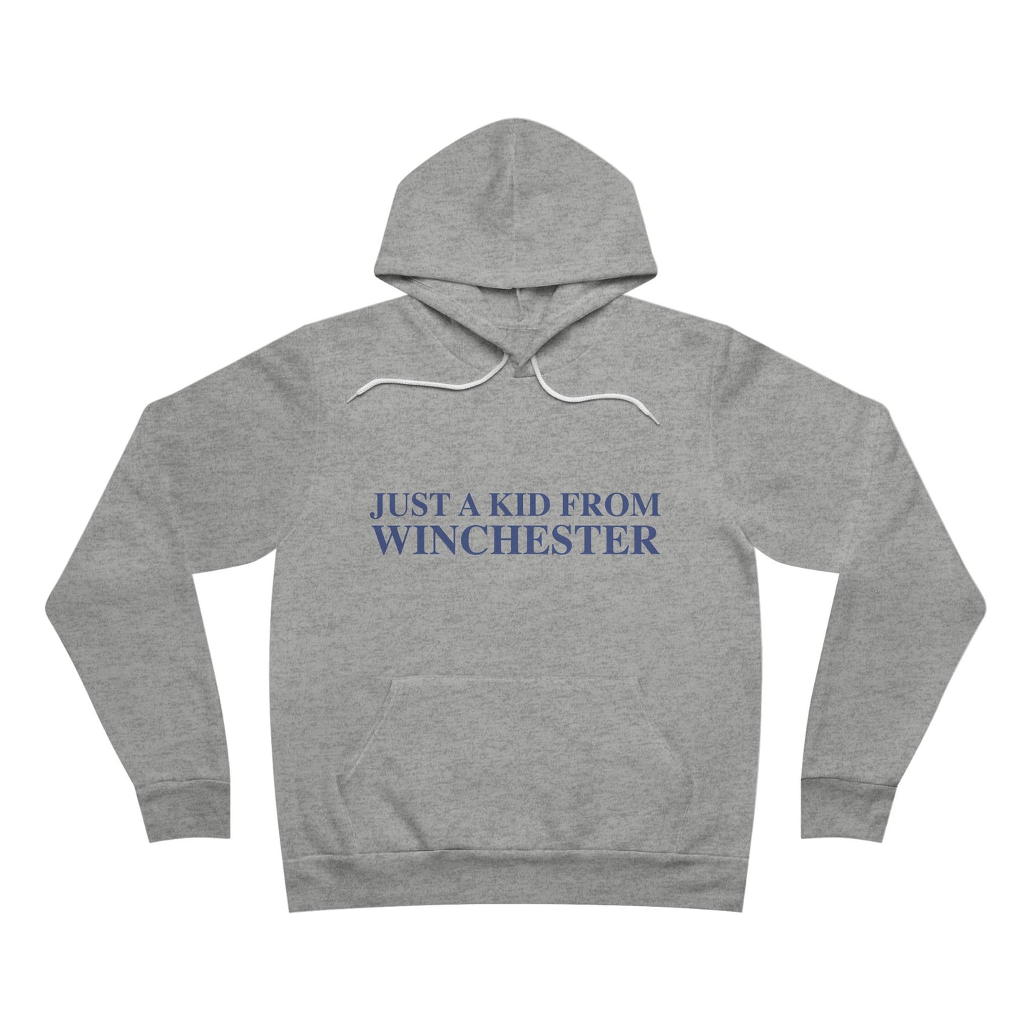 Just a kid from Winchester Unisex Sponge Fleece Pullover Hoodie