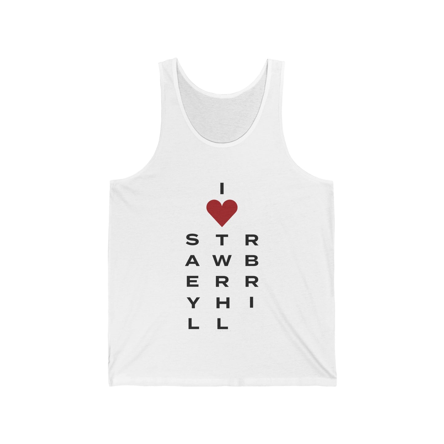 Strawberry Hill Vision Unisex Jersey Tank Top