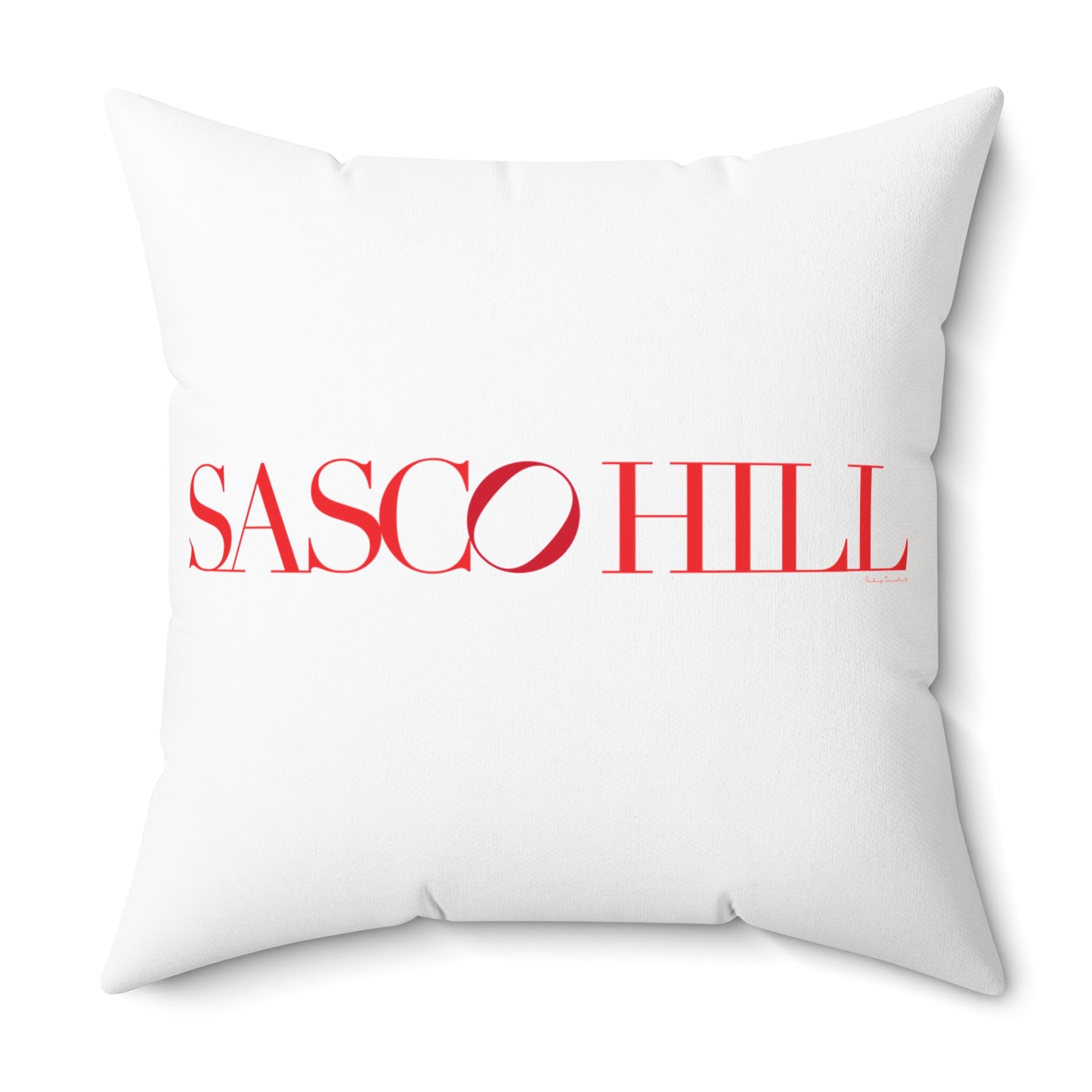 41 Tilt Sasco Hill Spun Polyester Square Pillow