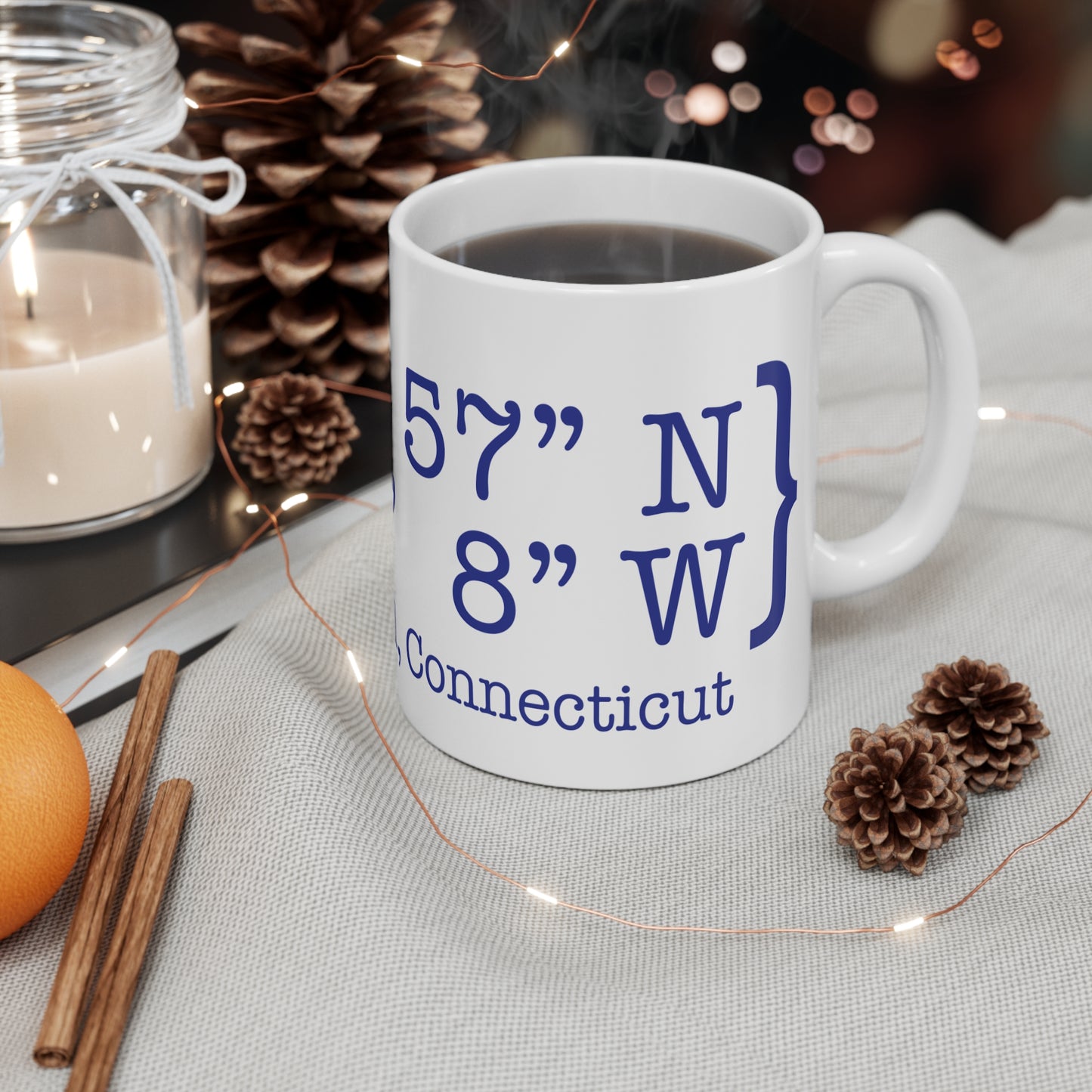 New Fairfield Coordinates Mug 11oz