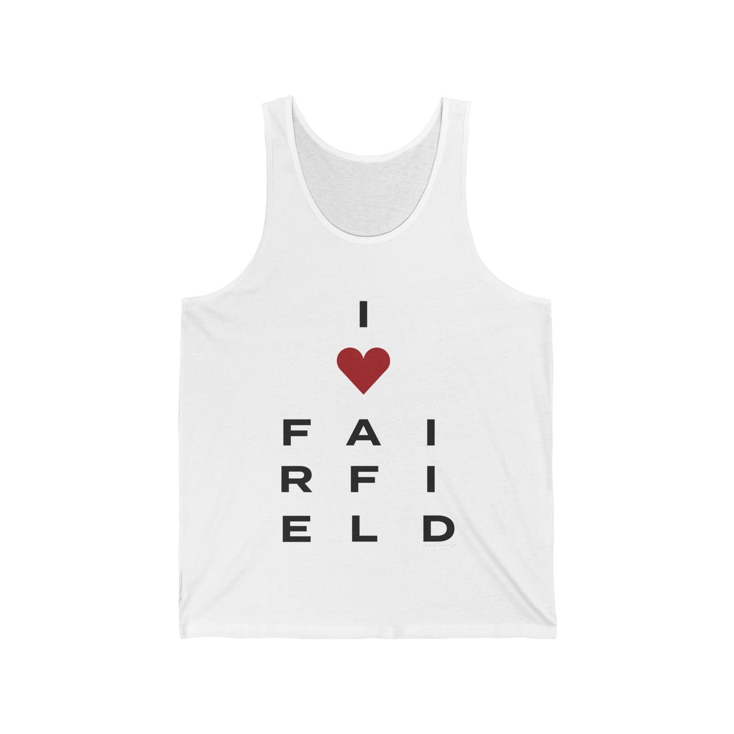 Fairfield Vision Unisex Jersey Tank Top