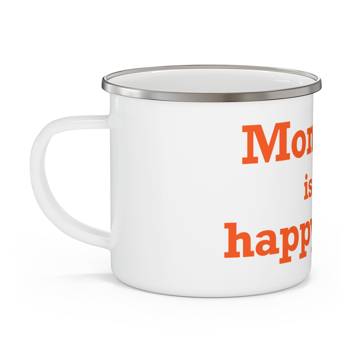Montville is My Happy Place Camping Mug
