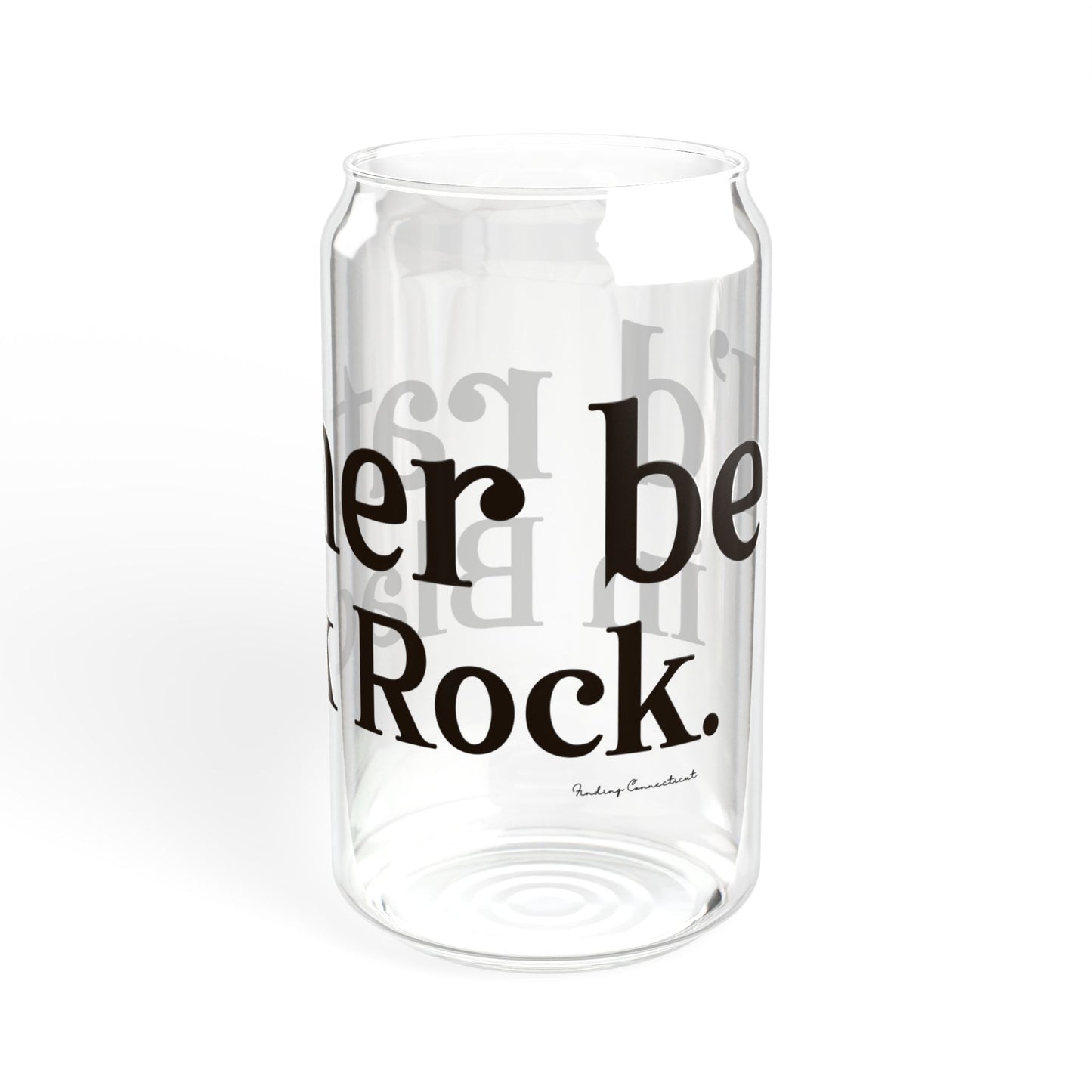 I’d rather be in Black Rock Sipper Glass, 16oz