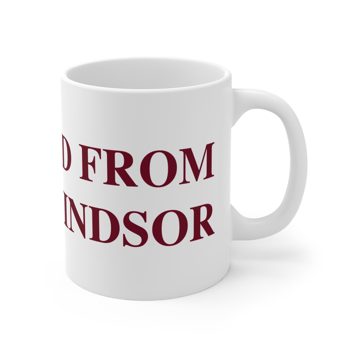 Just a kid from South Windsor Mug 11oz