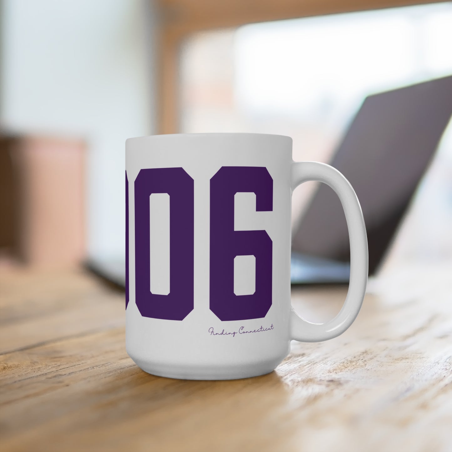 06906 Stamford Connecticut Zip Code Mug 15oz