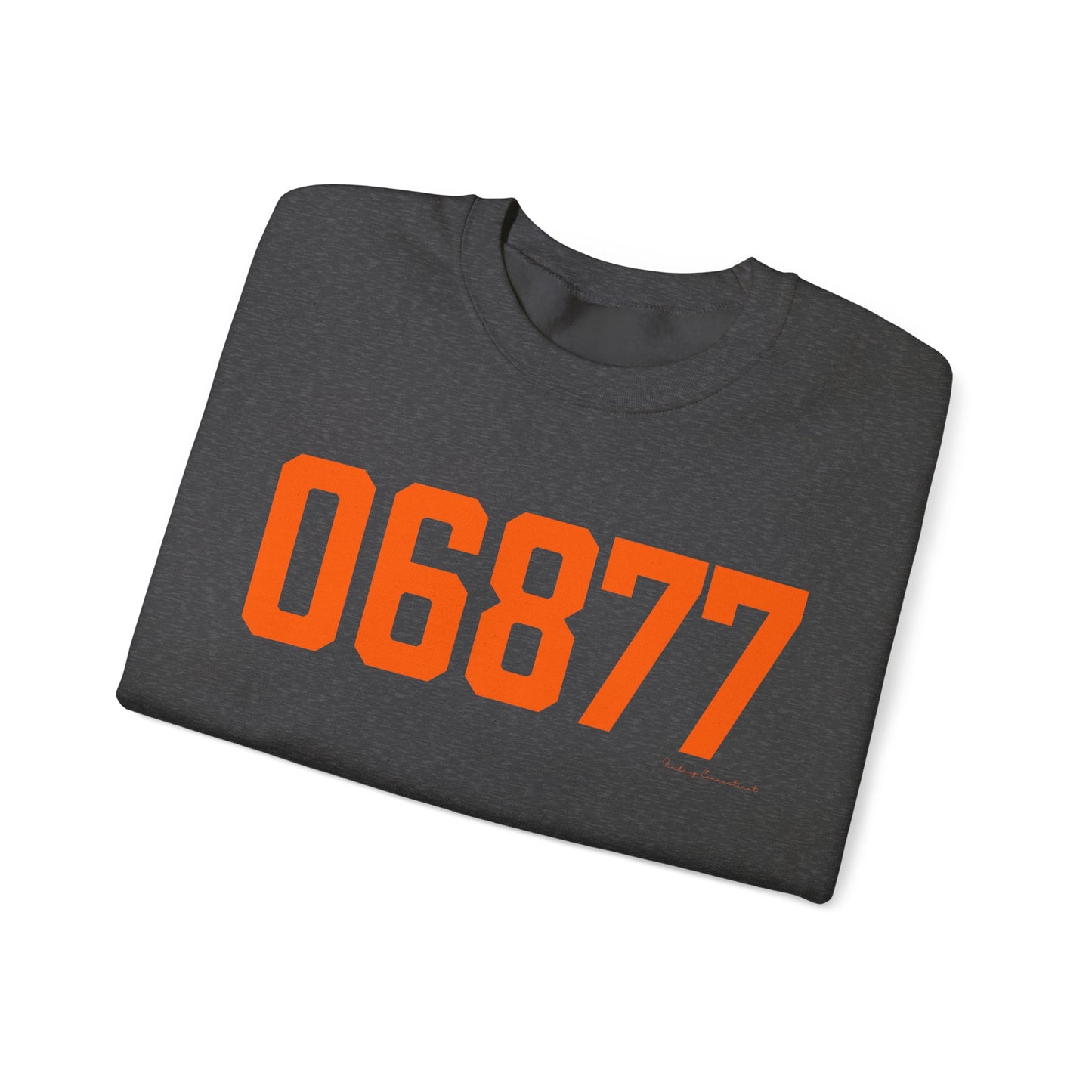 06877 Ridgefield Connecticut Zip Code Unisex Heavy Blend™ Crewneck Sweatshirt