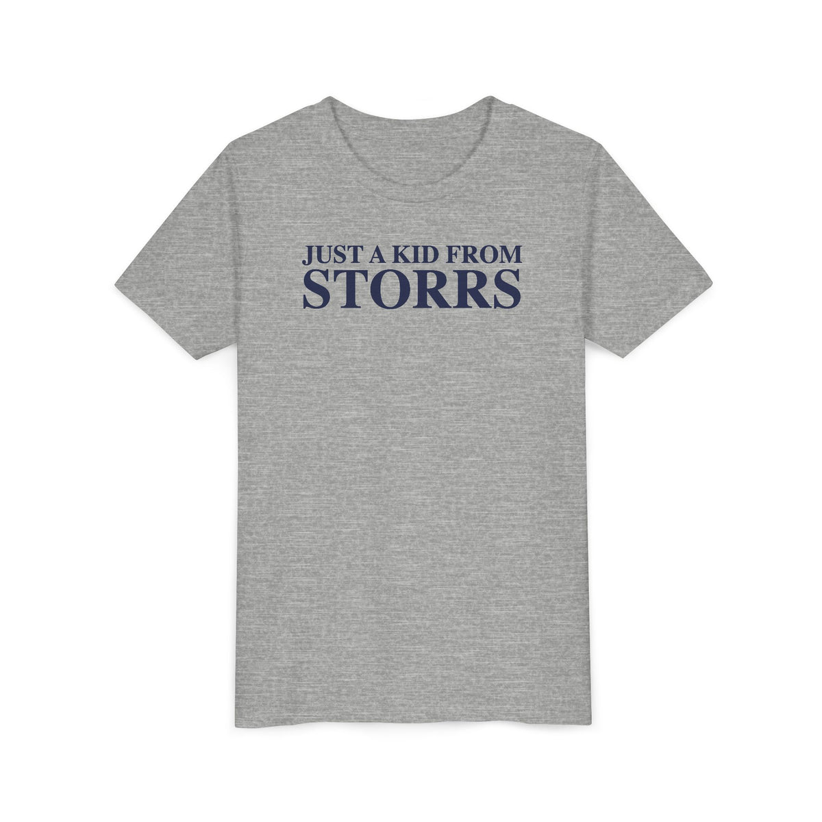 Just a kid from Storrs Youth Short Sleeve T-Shirt