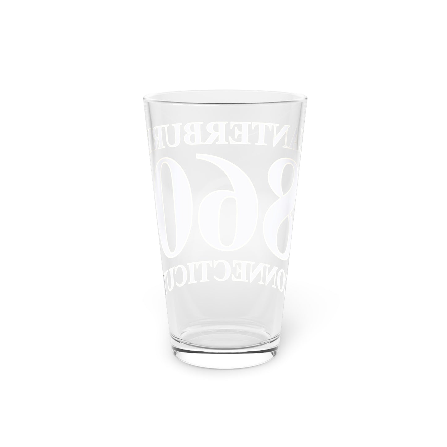 Canterbury 860 Connecticut Pint Glass, 16oz
