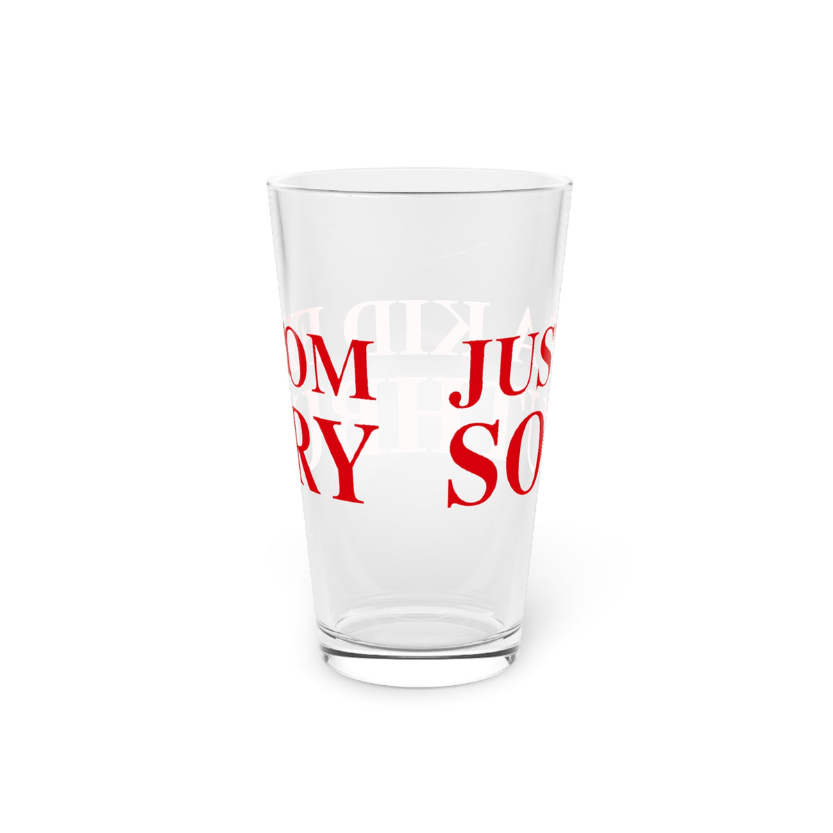 Just a kid from Southbury Pint Glass, 16oz