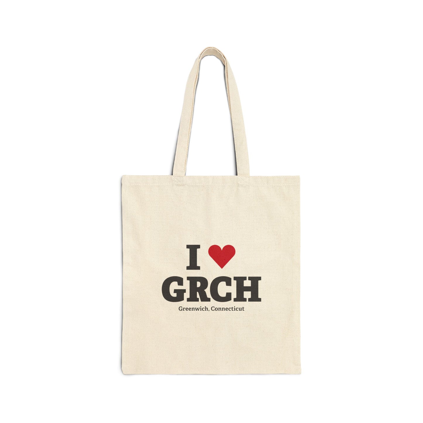 I Heart GRCH Cotton Canvas Tote Bag