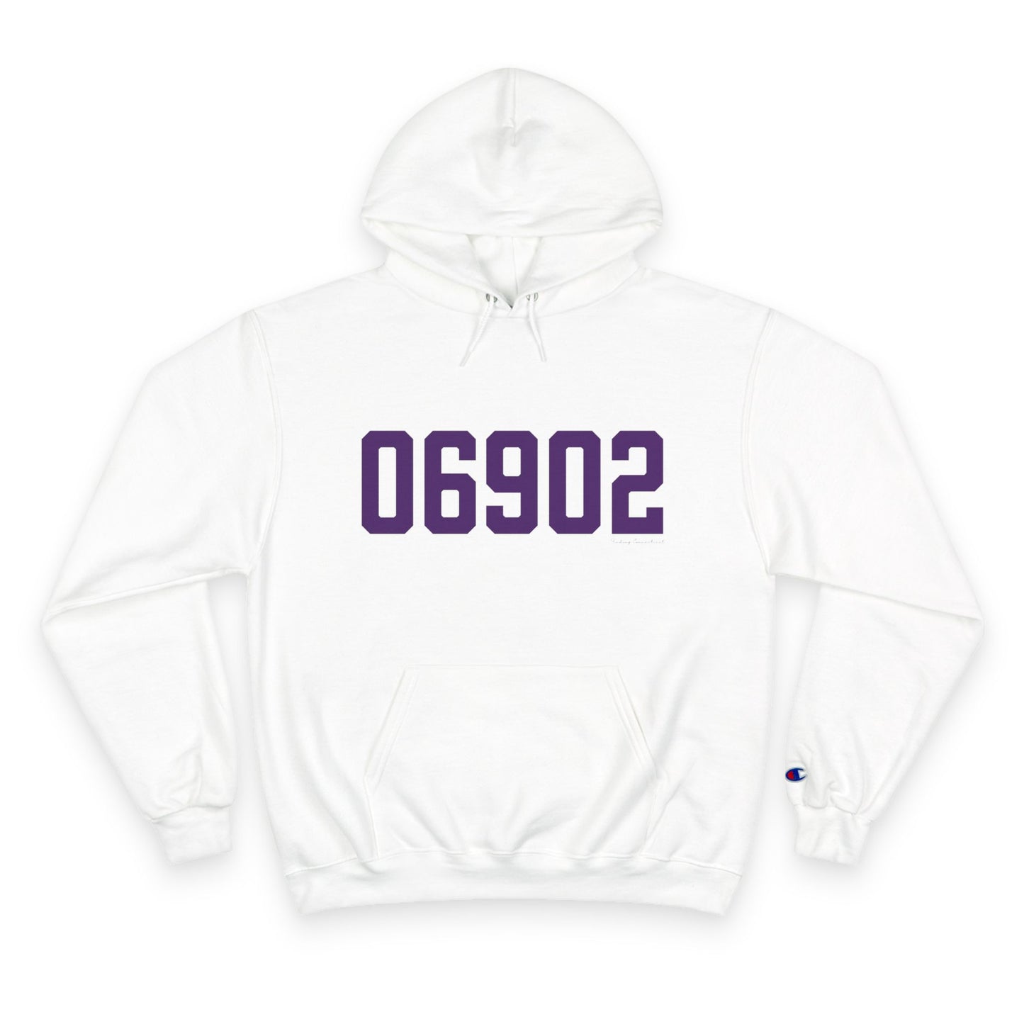 06902 Stamford Connecticut Zip Code Champion Hoodie