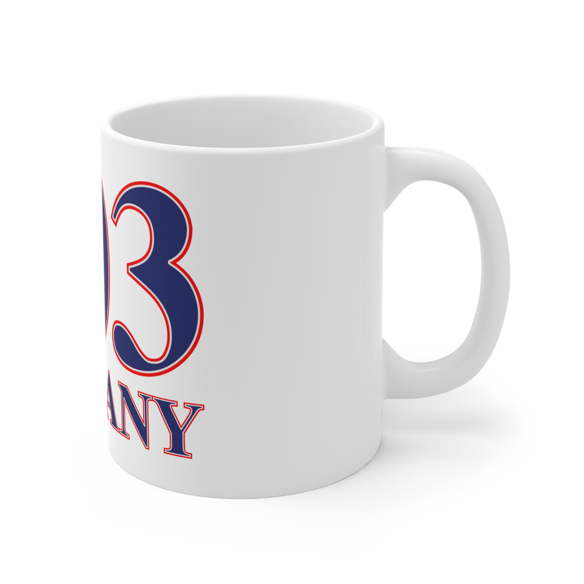 Bethany Red, White & Blue Mug 11oz