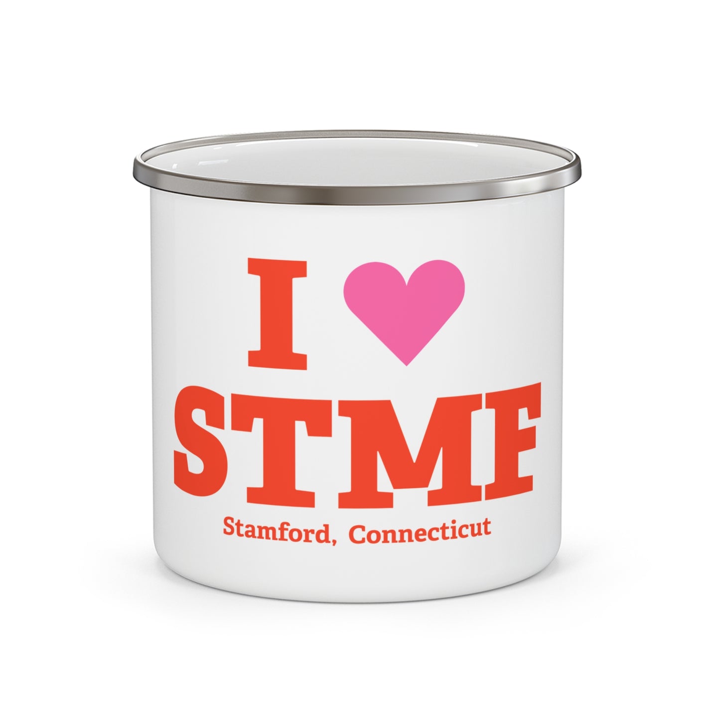 I Heart STMF
Enamel Camping Mug