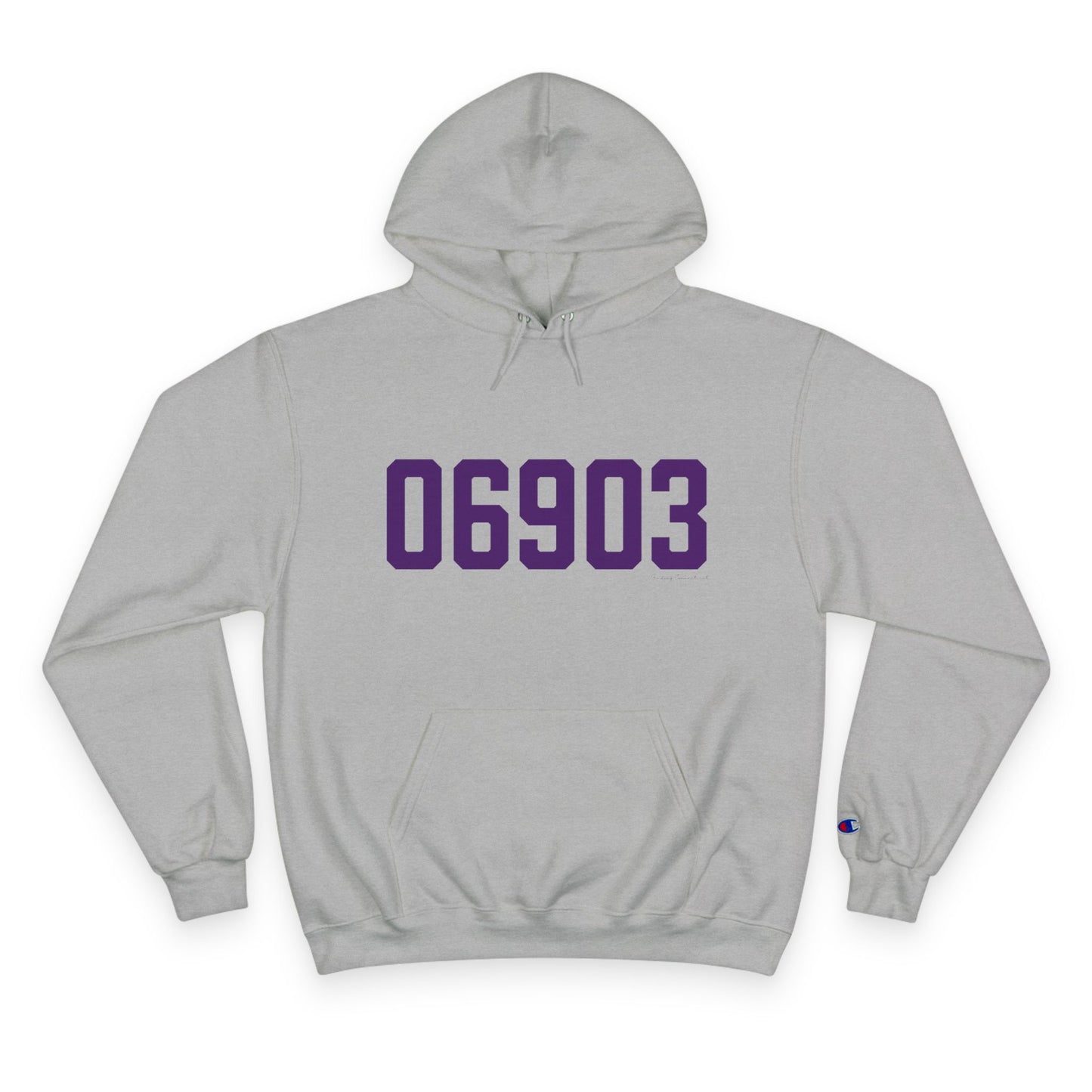 06903 Stamford Connecticut Zip Code Champion Hoodie Sweatshirt