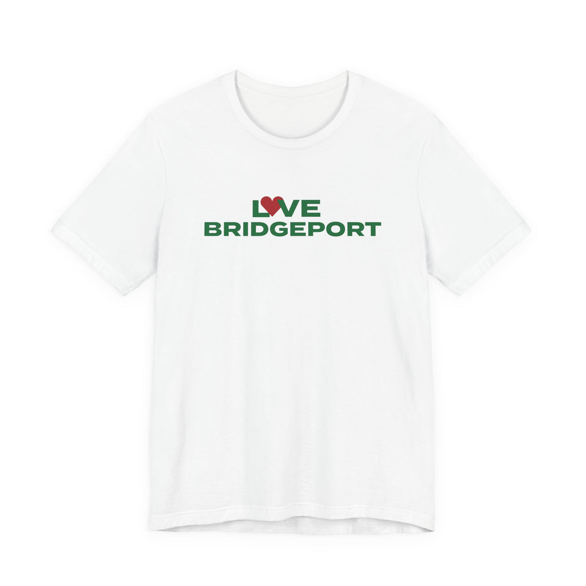 Love Bridgeport Unisex Jersey Short Sleeve T-Shirt