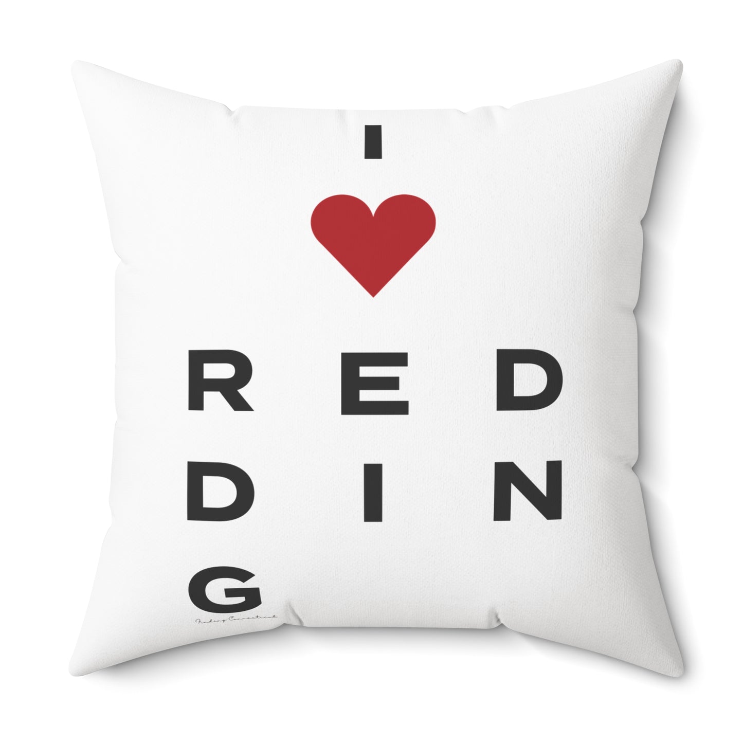 Redding Vision Spun Polyester Square Pillow