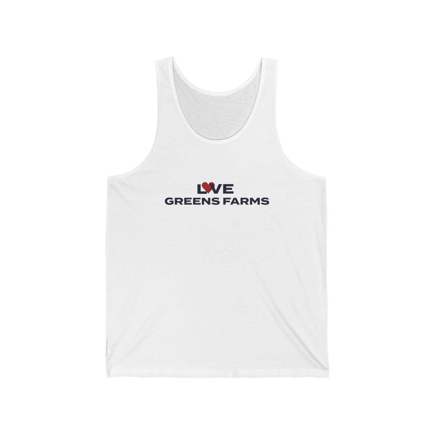 Love Greens Farms Unisex Jersey Tank Top