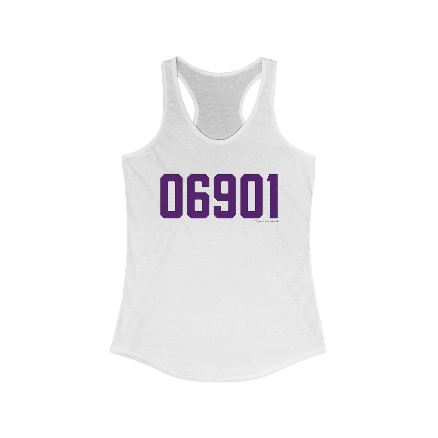 06901 Stamford Connecticut Zip CodeWomen's Ideal Racerback Tank Top