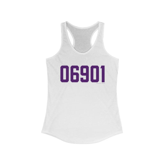 06901 Stamford Connecticut Zip CodeWomen's Ideal Racerback Tank Top