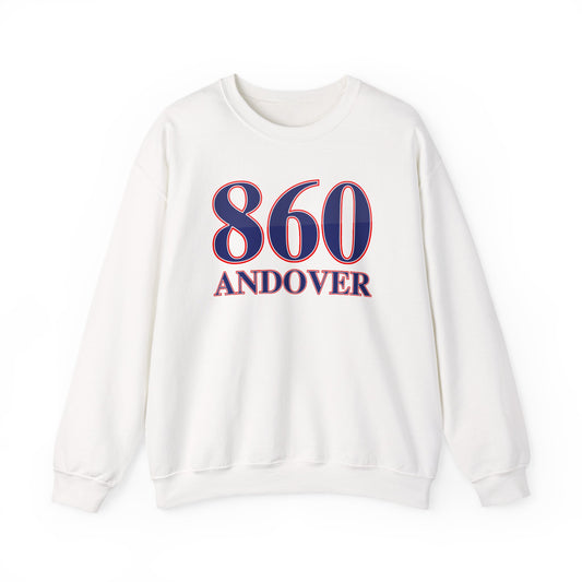 860 Andover Red White & Blue Unisex Heavy Blend™ Crewneck Sweatshirt
