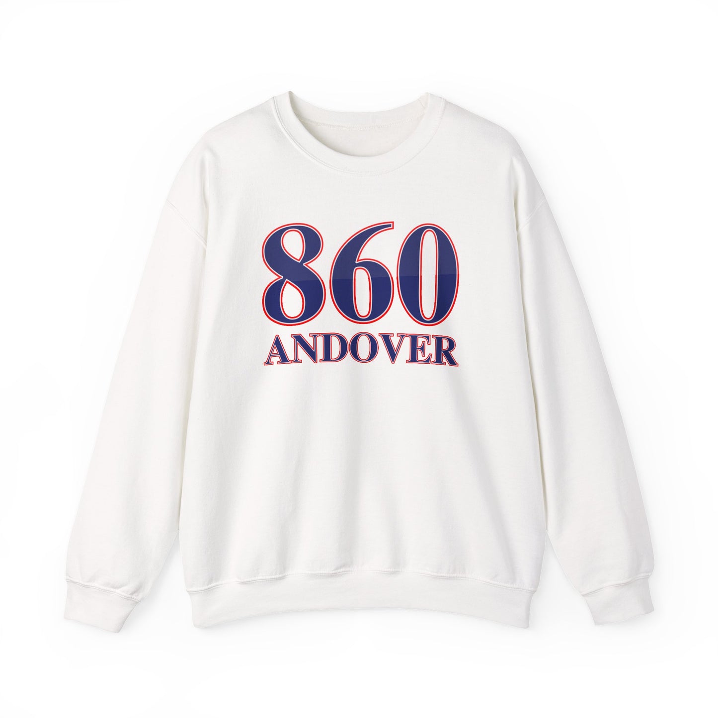 860 Andover Red White & Blue Unisex Heavy Blend™ Crewneck Sweatshirt