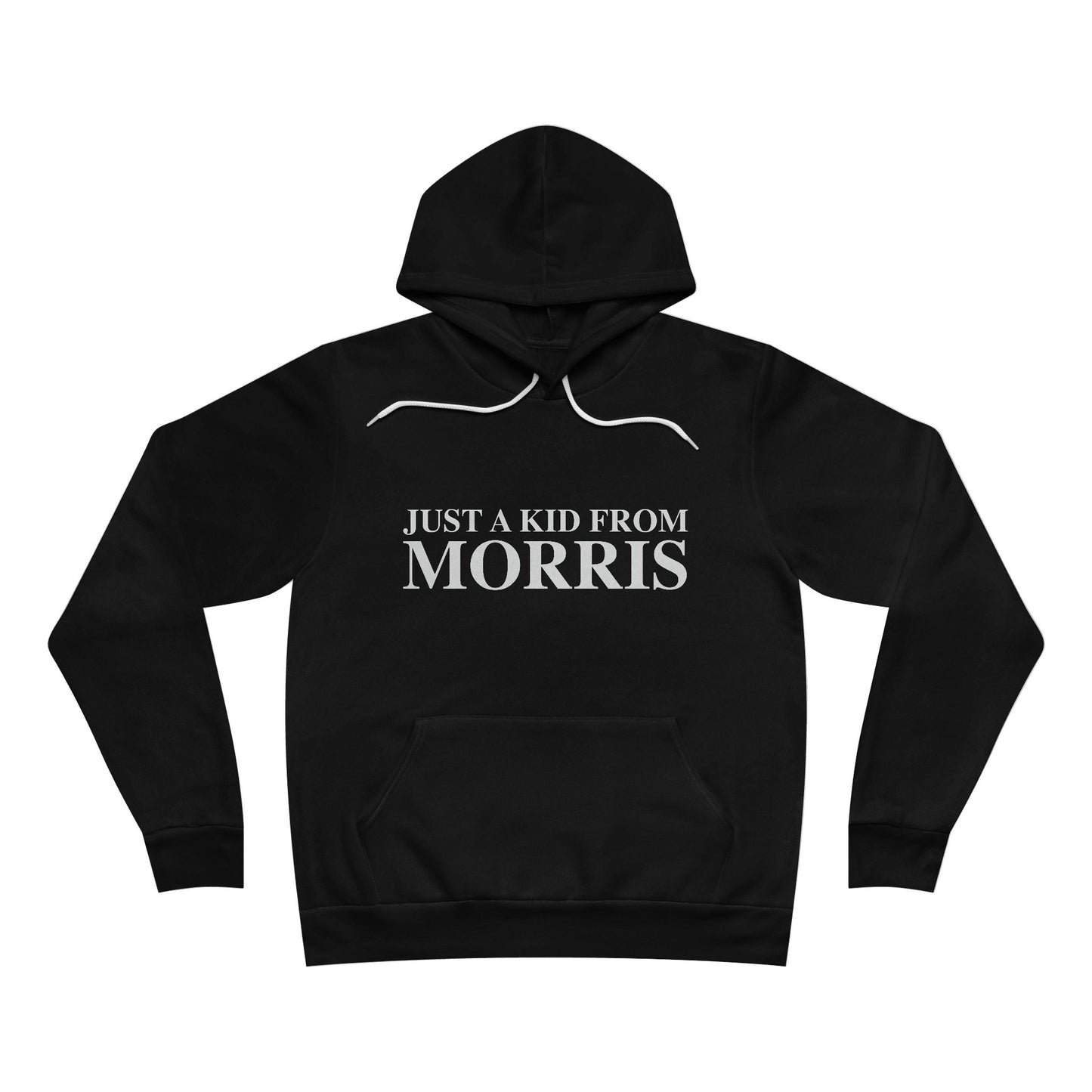 Just a kid from Morris Unisex Sponge Fleece Pullover Hoodie