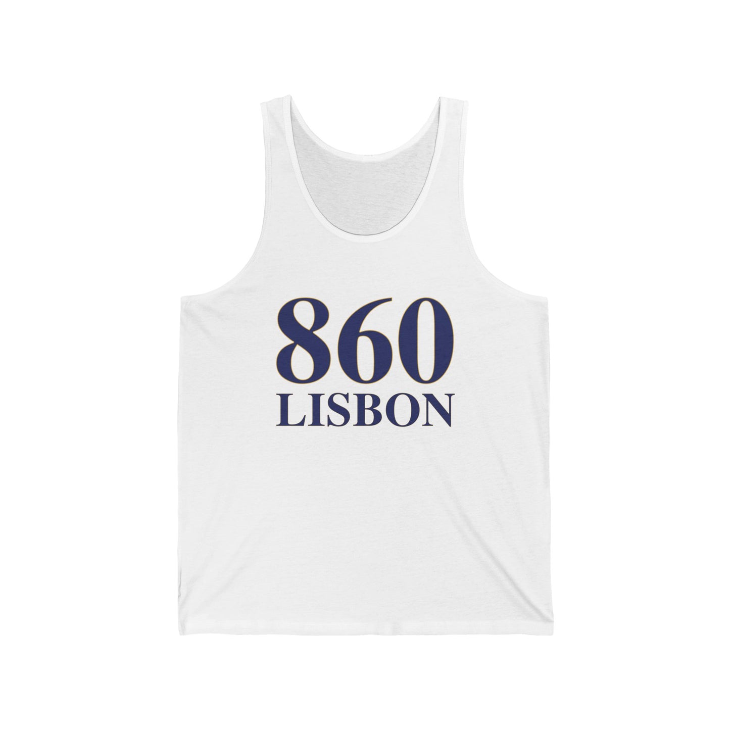 860 Lisbon Unisex Jersey Tank Top