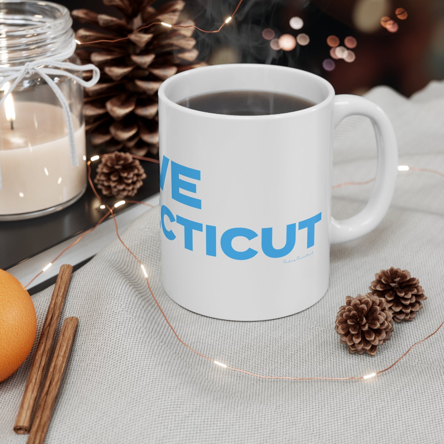 Love Connecticut Mug 11oz