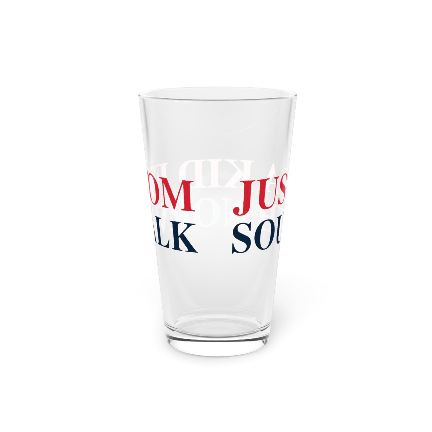 Just a kid from South Norwalk Pint Glass, 16oz