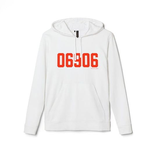 06906 Stamford Connecticut Zip Code adidas Unisex Fleece Hoodie Sweatshirt