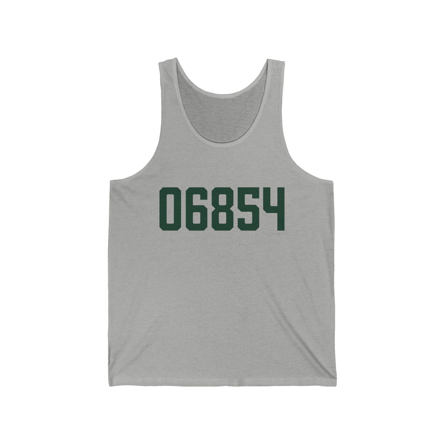 06854 Norwalk Connecticut Zip Code Unisex Jersey Tank Top