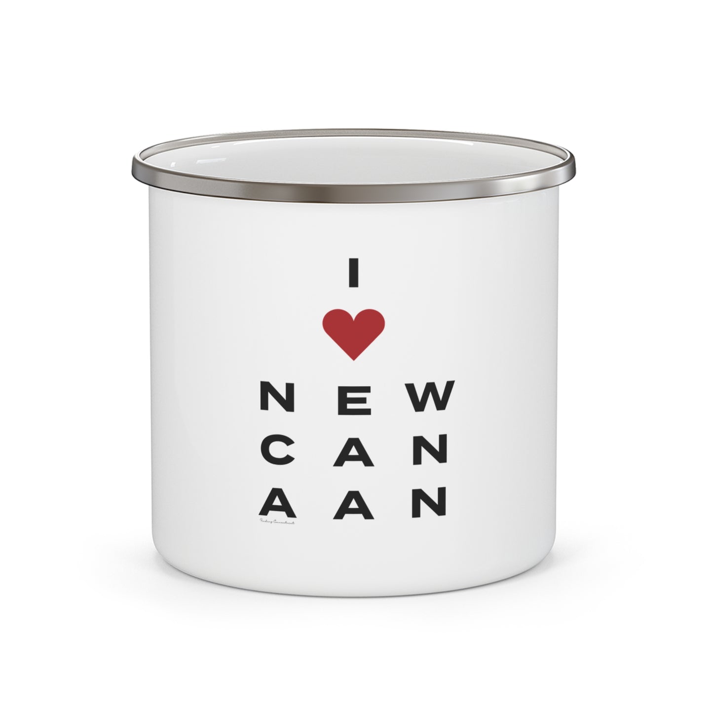 New Canaan Vision Enamel Camping Mug