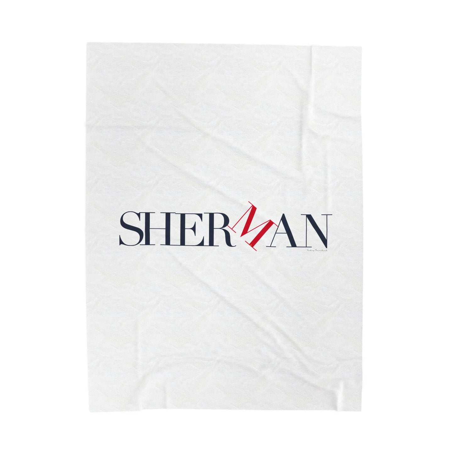 41 Tilt Sherman Velveteen Plush Blanket