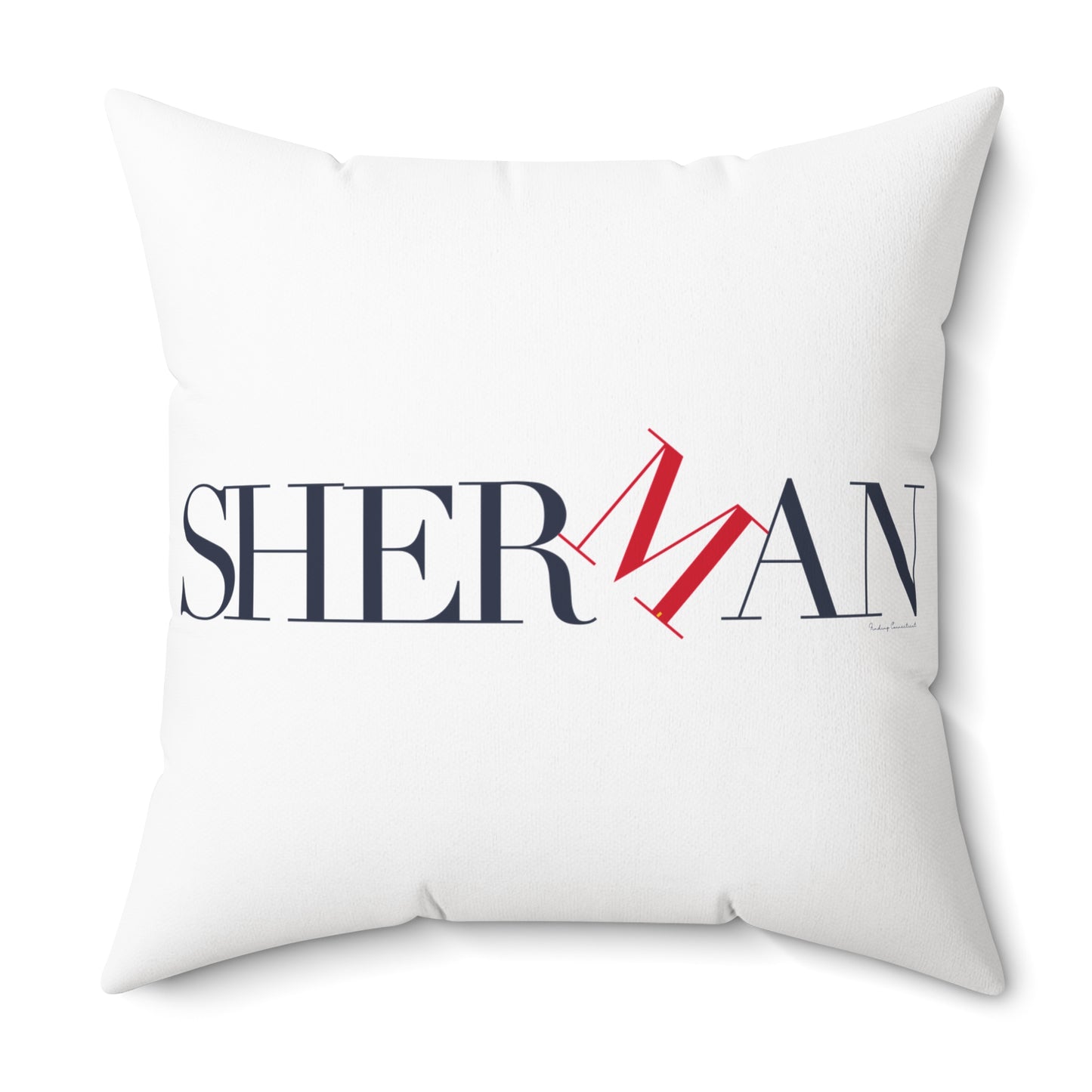 41 Tilt Sherman Spun Polyester Square Pillow