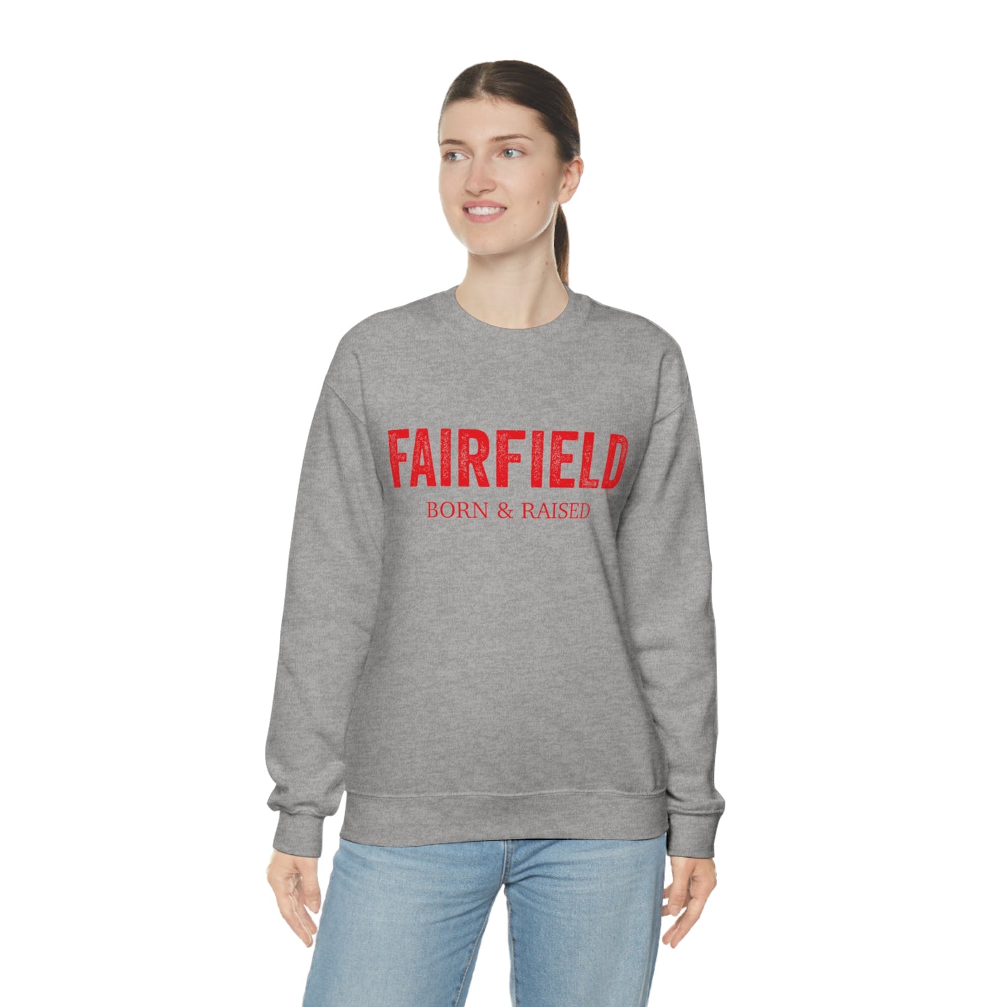 Fairfield Born & Raised Unisex Heavy Blend™ Crewneck Sweatshirt