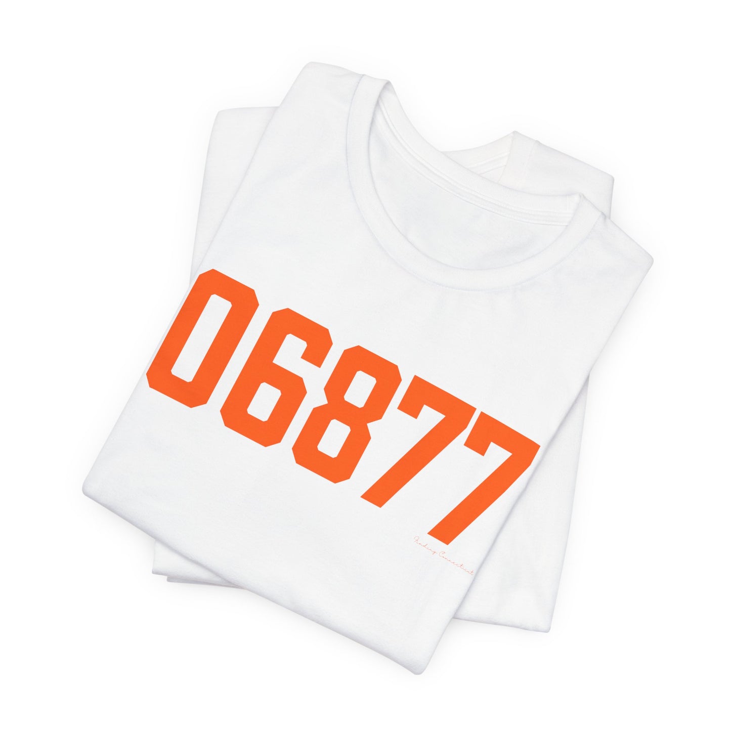 06877 Ridgefield Connecticut Zip Code Unisex Jersey Short Sleeve T-Shirt