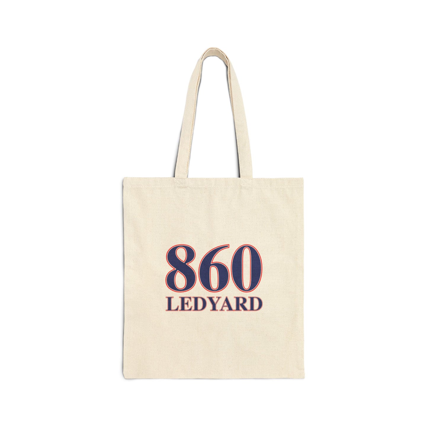 860 Ledyard Red, White & Blue Cotton Canvas Tote Bag