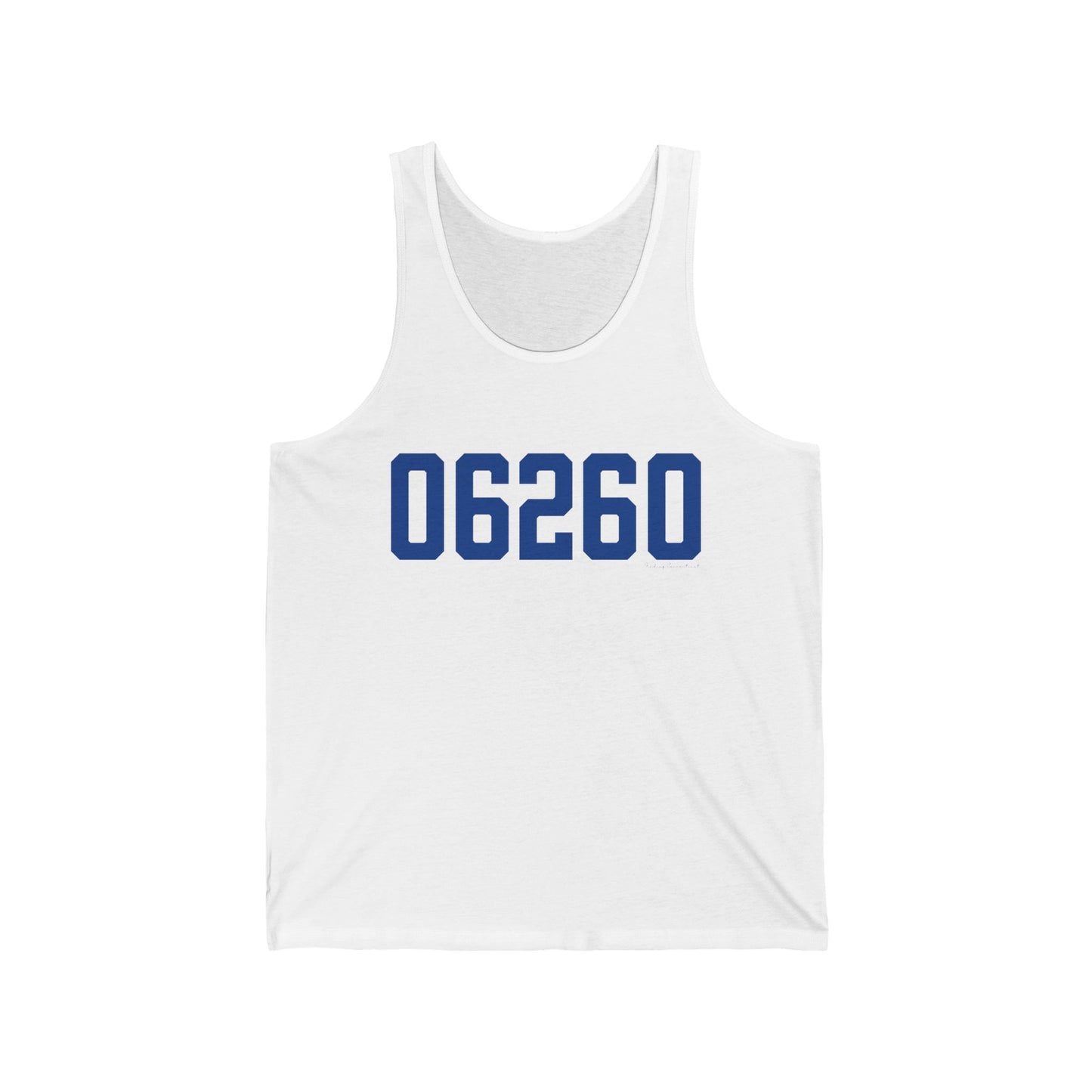 06260 Putnam Connecticut Zip Code Unisex Jersey Tank Top