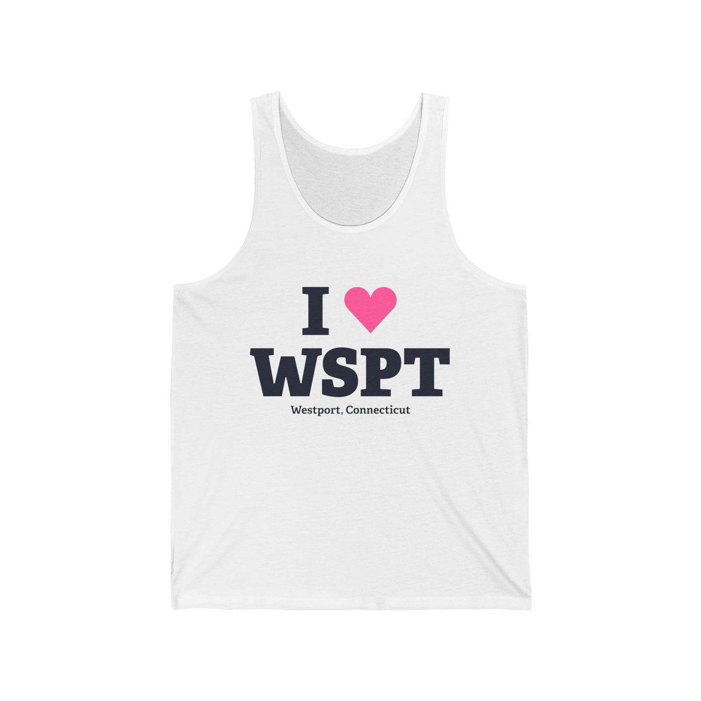 I Heart WSPT Unisex Jersey Tank Top