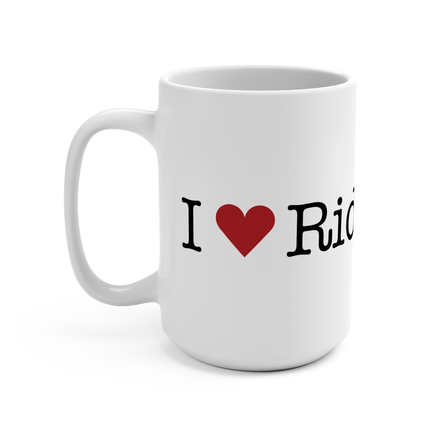 I Heart Ridgefield. Mug 15oz
