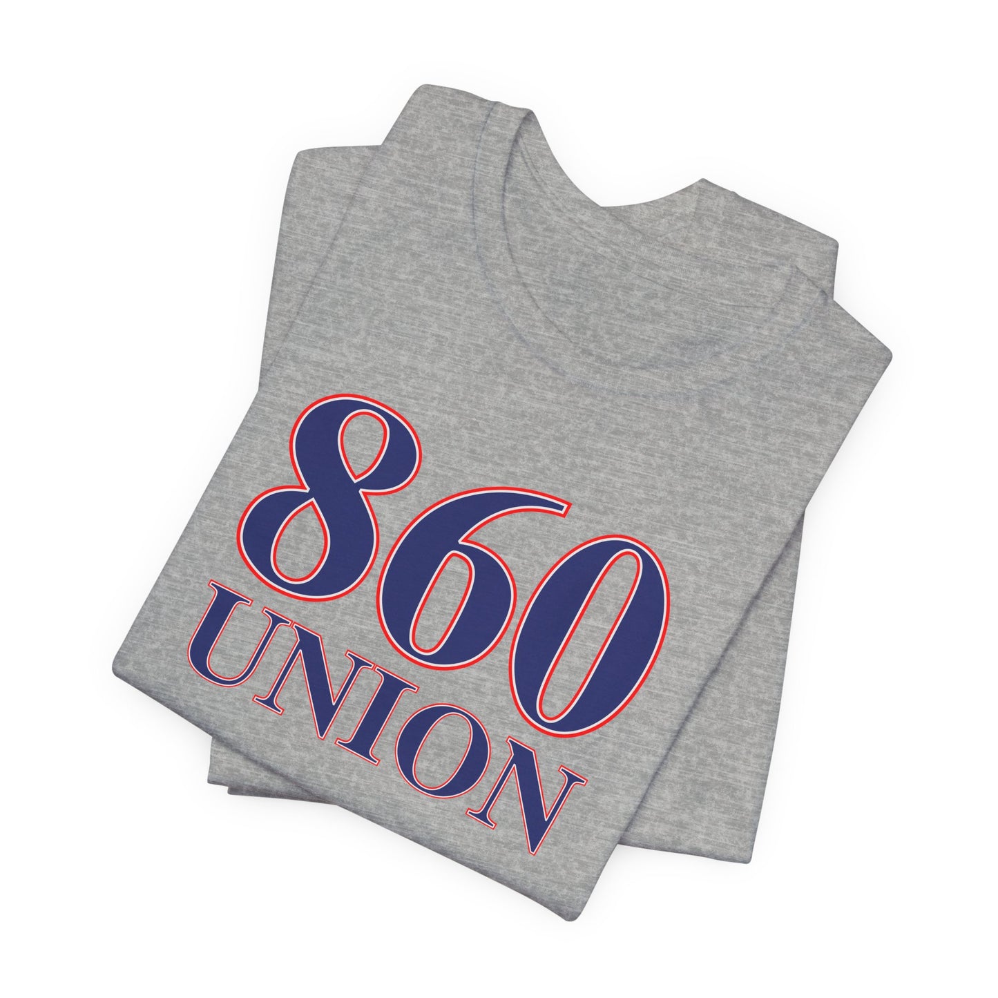 860 Union Red White & Blue Unisex Jersey Short Sleeve T-Shirt