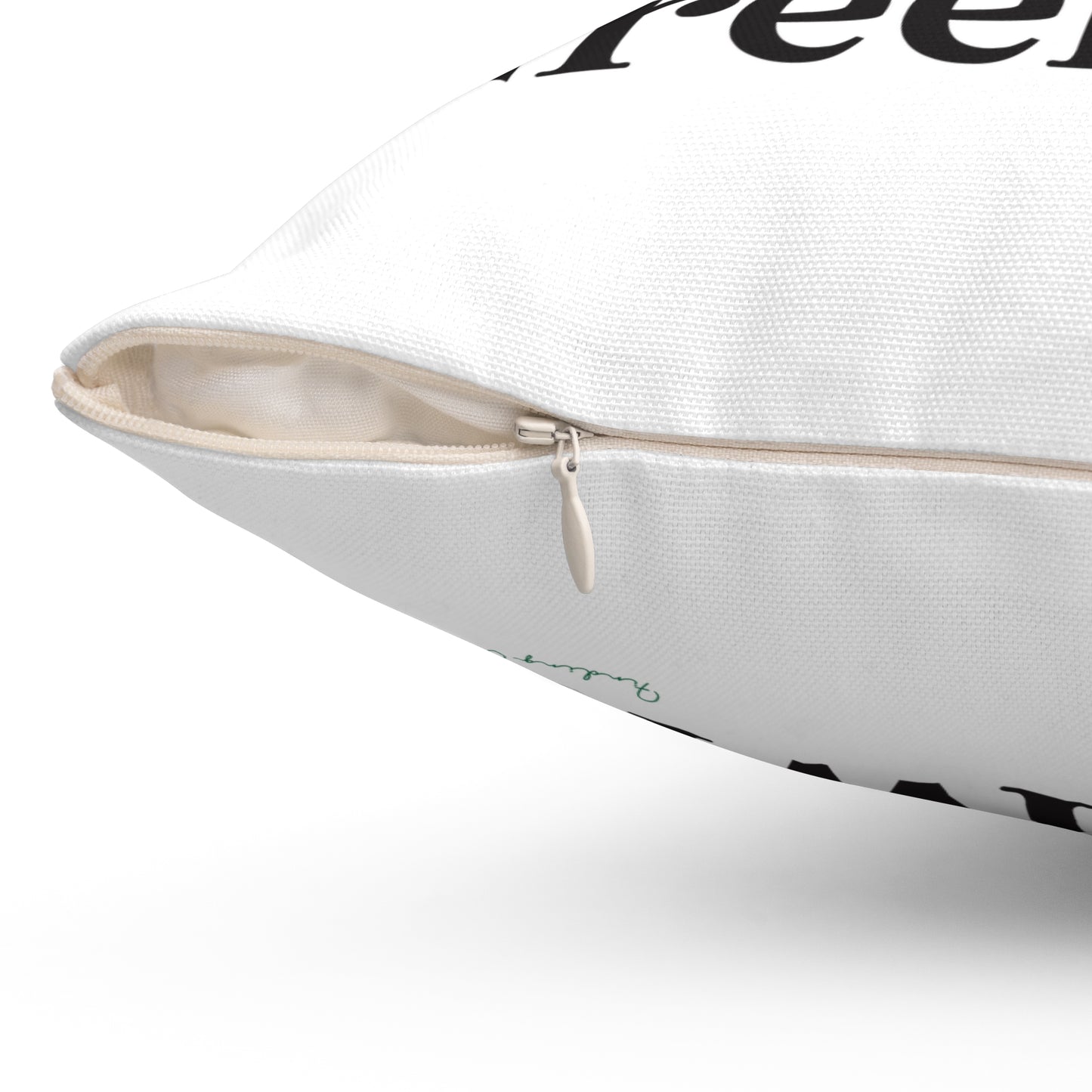 I Clover Greenwich Spun Polyester Square Pillow