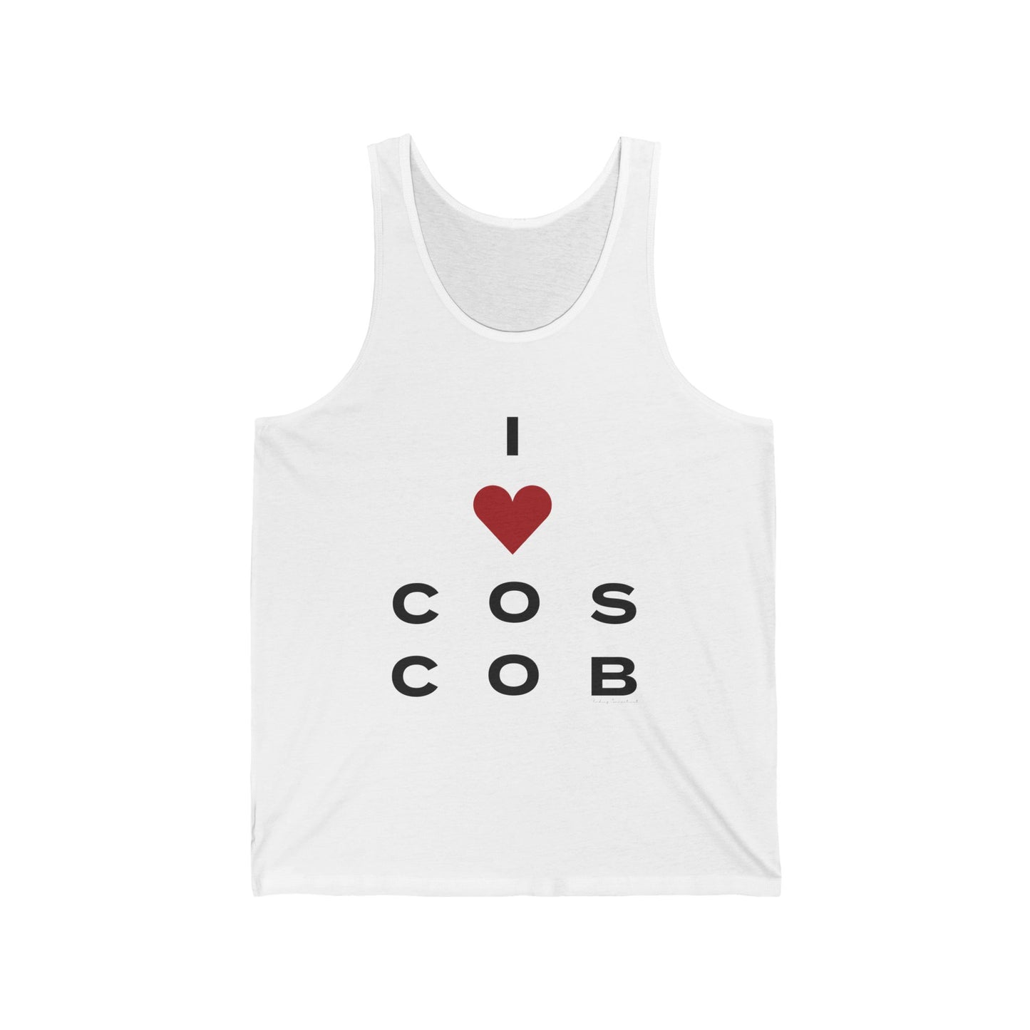 Cos Cob Vision Unisex Jersey Tank Top