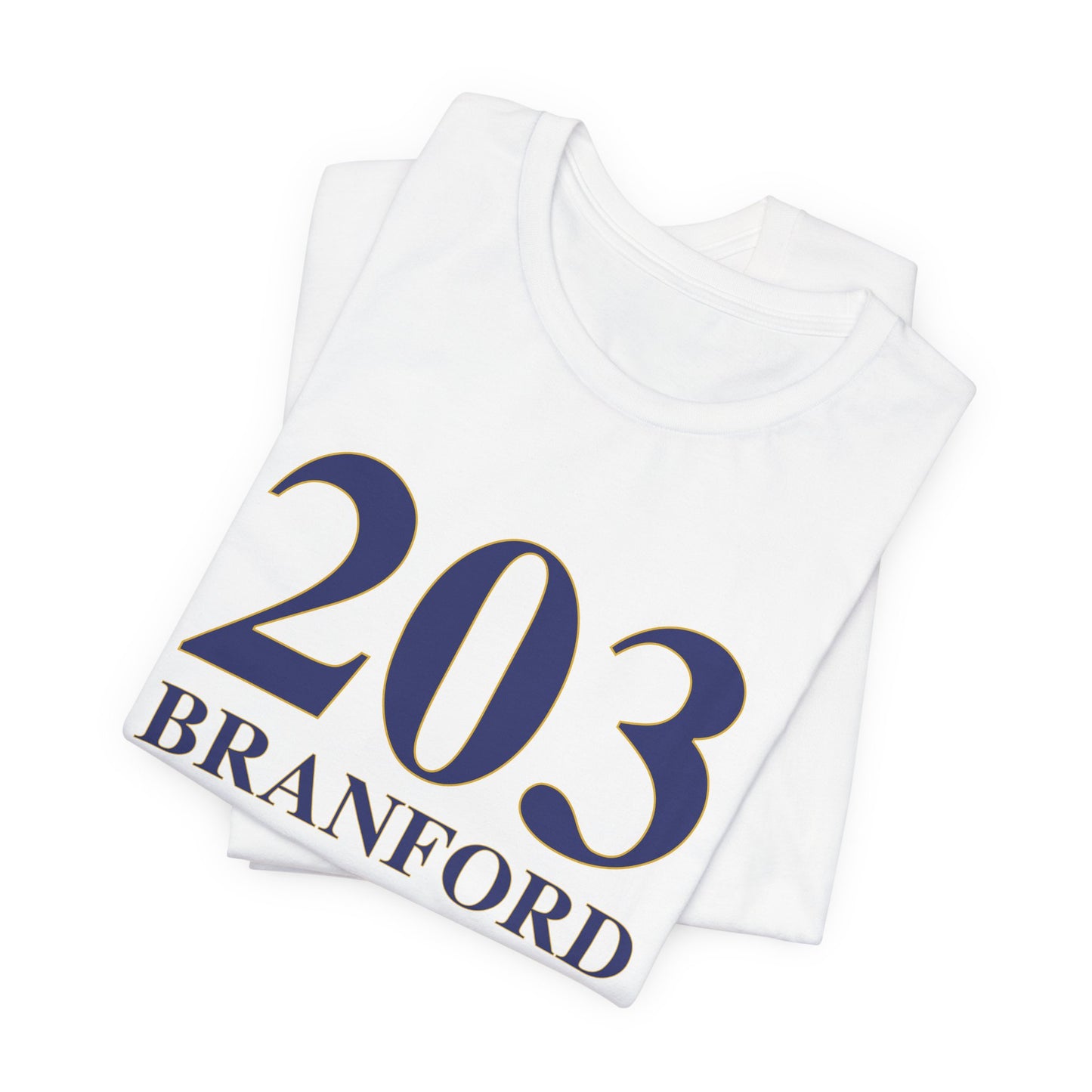 203 Branford Unisex Jersey Short Sleeve Tee