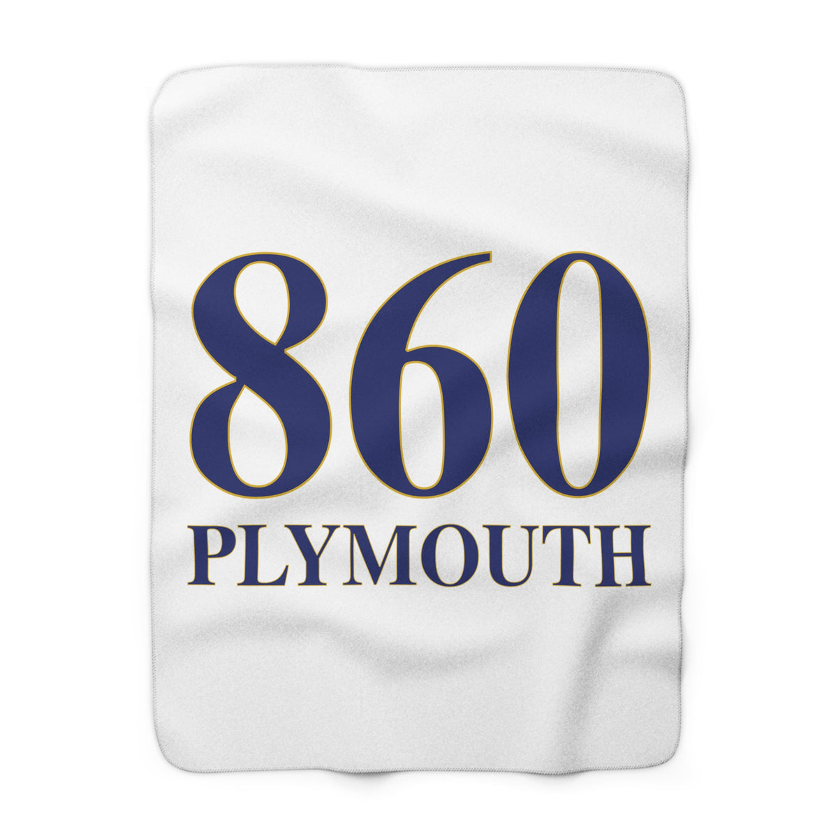 860 Plymouth Sherpa Fleece Blanket