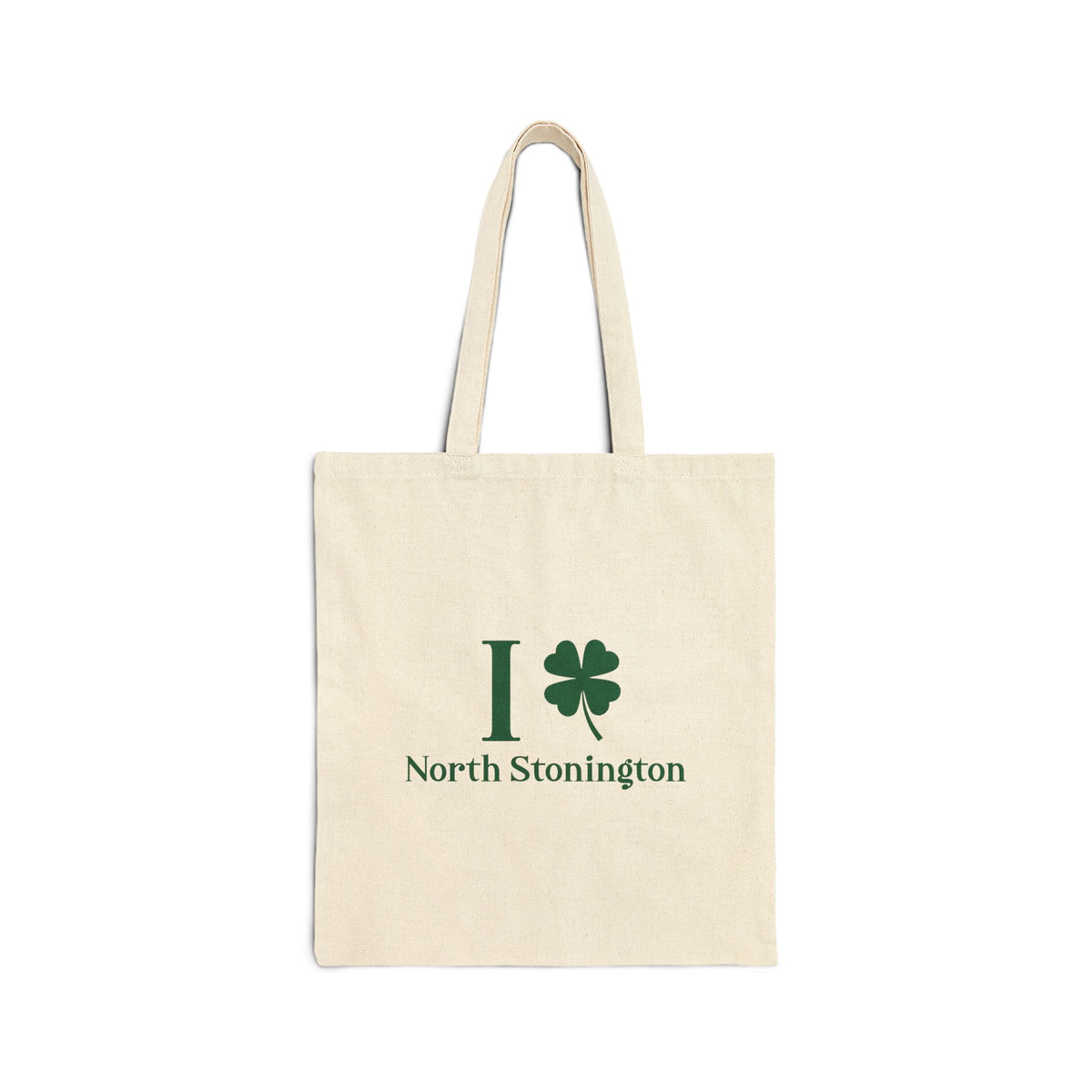 I Clover North Stonington Cotton Canvas Tote Bag