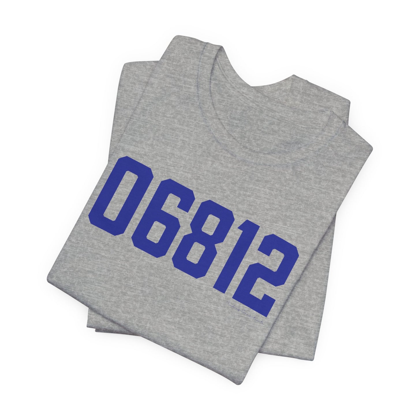 06812 New Fairfield Connecticut Zip Code Unisex Jersey Short Sleeve T-Shirt